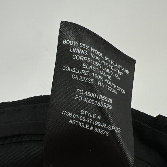 Babaton Wool Lined Trousers Pants - Picture 7 of 7